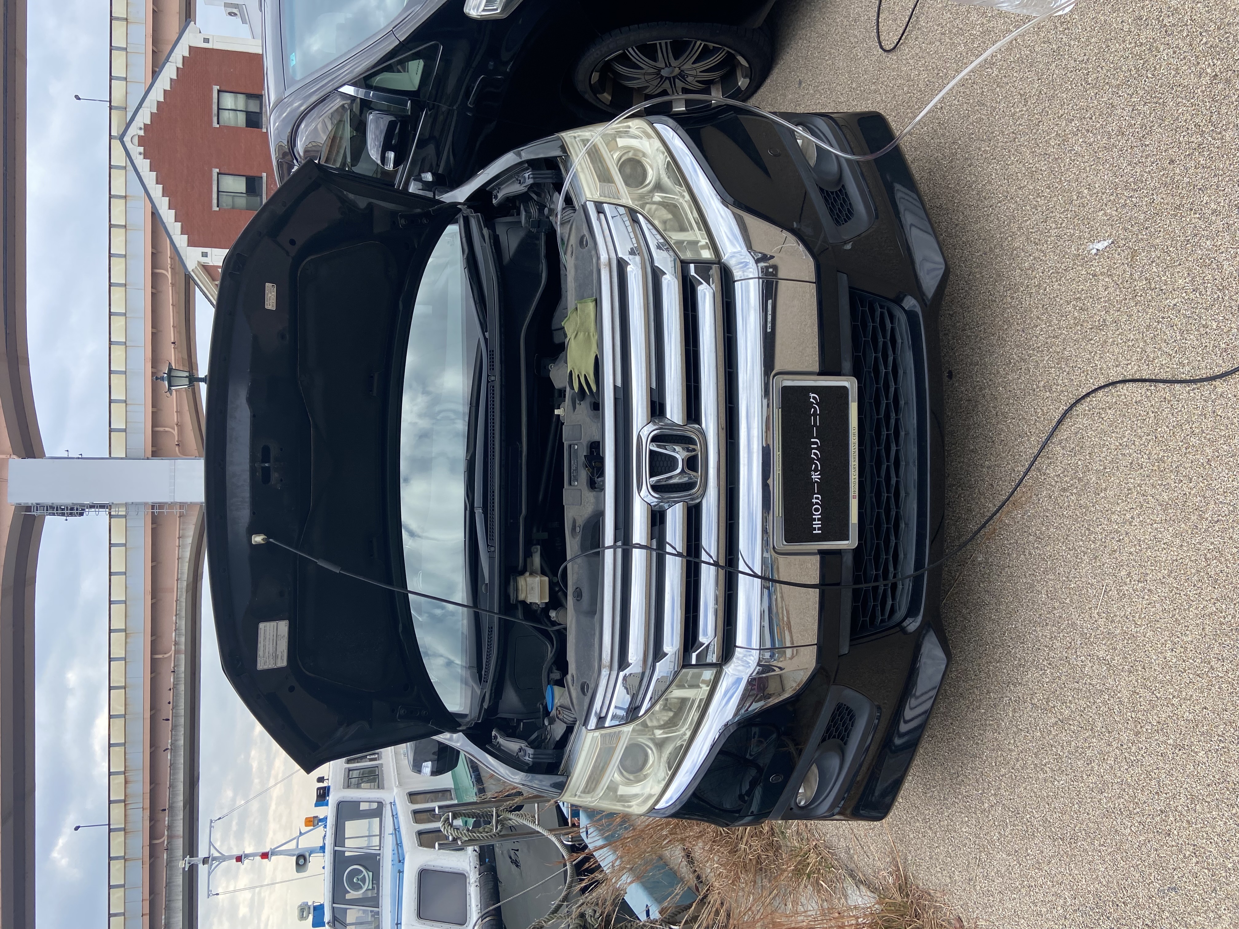 ステップワゴン エンジン音・振動改善 施工事例